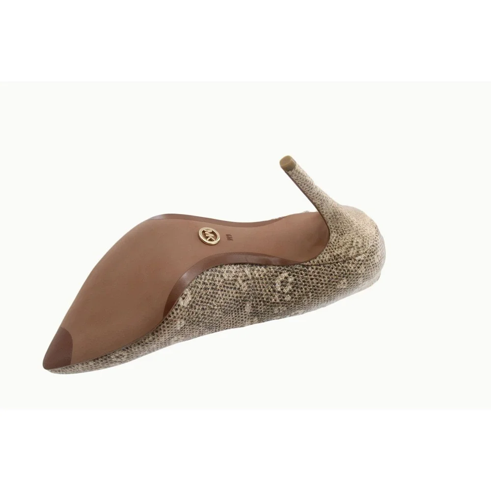 Michael Kors Womens Claire Snakeskin Embossed Pump Size 6M 4OS8CLHP3E